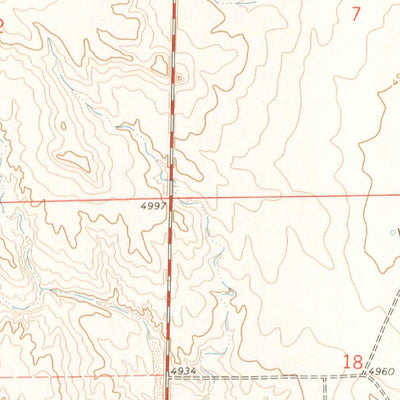 United States Geological Survey Battle Canyon, CO (1977, 24000-Scale) digital map