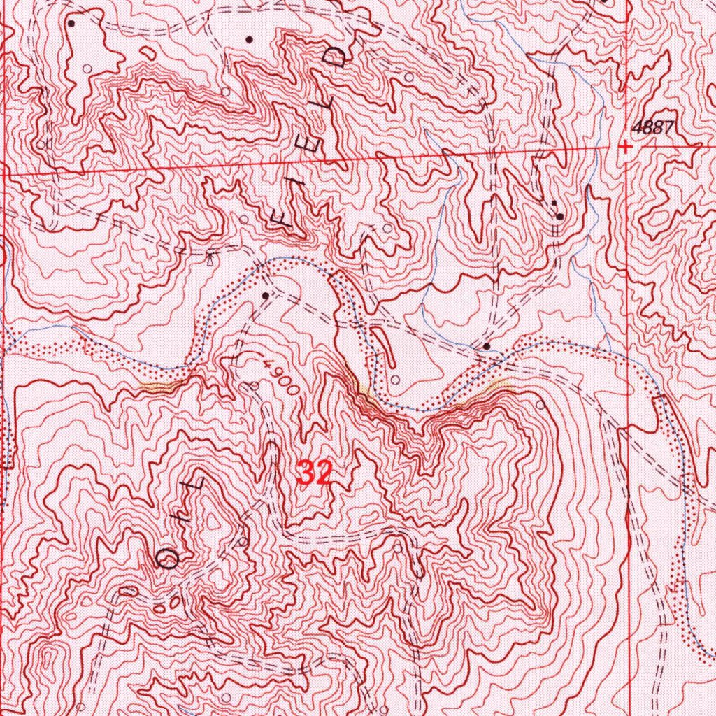 Battle Canyon, CO (1997, 24000-Scale) Map by United States Geological ...