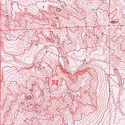 United States Geological Survey Battle Canyon, CO (1997, 24000-Scale) digital map
