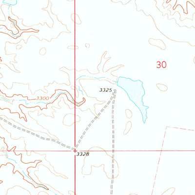 United States Geological Survey Battle Creek Butte, SD (1978, 24000-Scale) digital map