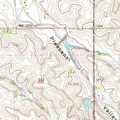 United States Geological Survey Battle Creek, IA (1967, 24000-Scale) digital map