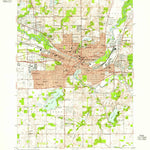 United States Geological Survey Battle Creek, MI (1947, 24000-Scale) digital map