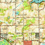 United States Geological Survey Battle Creek, MI (1950, 62500-Scale) digital map