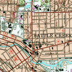 United States Geological Survey Battle Creek, MI (1961, 24000-Scale) digital map