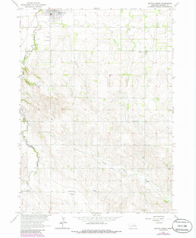 United States Geological Survey Battle Creek, NE (1963, 24000-Scale) digital map