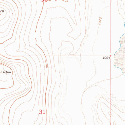 United States Geological Survey Battle Creek Ranch, NV (1972, 24000-Scale) digital map