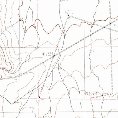 United States Geological Survey Battle Creek Ranch, OR (1982, 24000-Scale) digital map