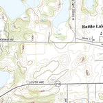 United States Geological Survey Battle Lake, MN (2022, 24000-Scale) digital map