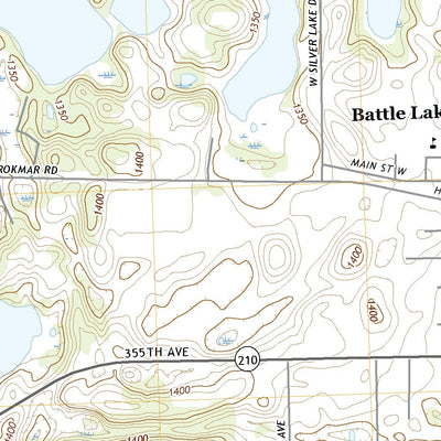 United States Geological Survey Battle Lake, MN (2022, 24000-Scale) digital map