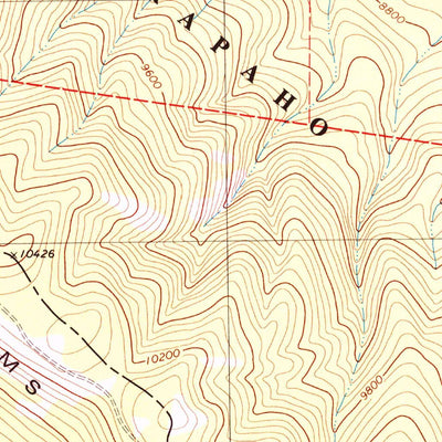 United States Geological Survey Battle Mountain, CO (1979, 24000-Scale) digital map