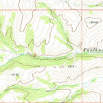 United States Geological Survey Battle Mountain, MT (1971, 24000-Scale) digital map