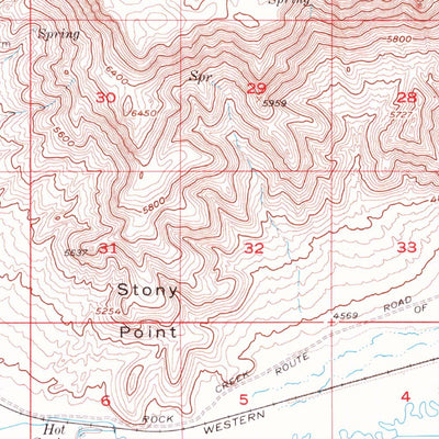 United States Geological Survey Battle Mountain, NV (1957, 62500-Scale) digital map