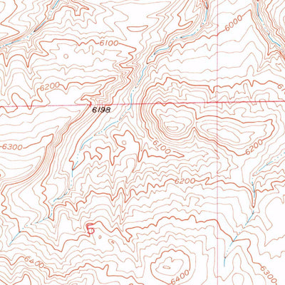United States Geological Survey Battle Mountain, WY (1952, 24000-Scale) digital map
