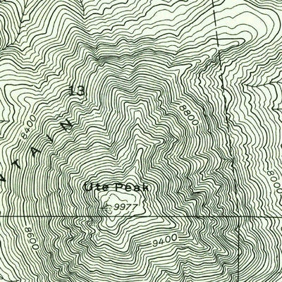 United States Geological Survey Battle Rock, CO (1957, 24000-Scale) digital map