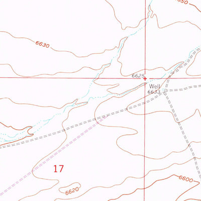 United States Geological Survey Battle Spring, WY (1960, 24000-Scale) digital map