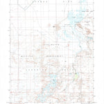 United States Geological Survey Battleground Point, NV (1985, 24000-Scale) digital map