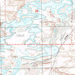 United States Geological Survey Battleground Point, NV (1985, 24000-Scale) digital map