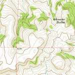 United States Geological Survey Battleship Butte, MT (1972, 24000-Scale) digital map