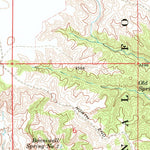 United States Geological Survey Battleship Rock, SD (1969, 24000-Scale) digital map