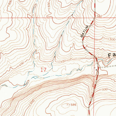 United States Geological Survey Batum, WA (1967, 24000-Scale) digital map