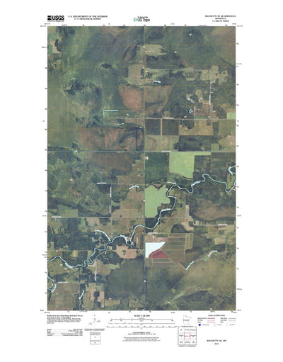 United States Geological Survey Baudette SE, MN (2010, 24000-Scale) digital map