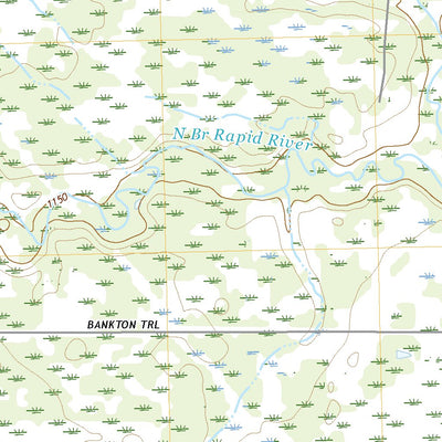 United States Geological Survey Baudette SW, MN (2022, 24000-Scale) digital map