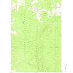United States Geological Survey Bauerman Ridge, WA (1969, 24000-Scale) digital map