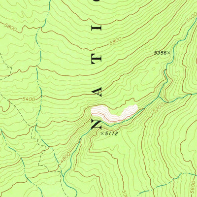 United States Geological Survey Bauerman Ridge, WA (1969, 24000-Scale) digital map