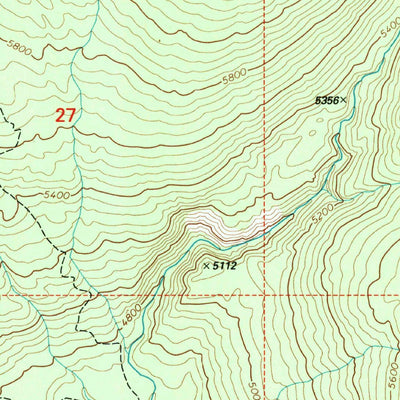 United States Geological Survey Bauerman Ridge, WA (2001, 24000-Scale) digital map