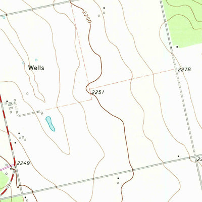 United States Geological Survey Baumann School, TX (1969, 24000-Scale) digital map