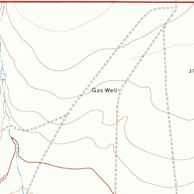 United States Geological Survey Bautista, TX (1971, 24000-Scale) digital map