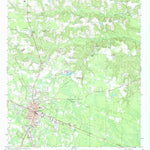 United States Geological Survey Baxley, GA (1970, 24000-Scale) digital map