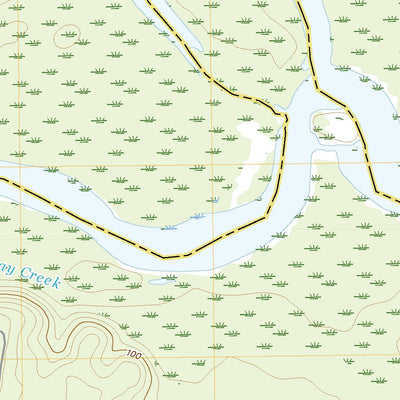 United States Geological Survey Baxley NE, GA (2020, 24000-Scale) digital map