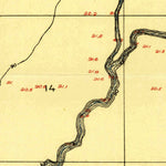 United States Geological Survey Baxter Bayou, LA (1909, 24000-Scale) digital map