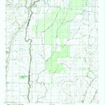 United States Geological Survey Baxter Bayou, LA (1988, 24000-Scale) digital map