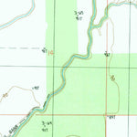 United States Geological Survey Baxter Bayou, LA (1988, 24000-Scale) digital map