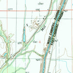 United States Geological Survey Baxter Bayou, LA (1988, 24000-Scale) digital map