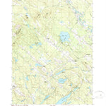 United States Geological Survey Baxter Lake, NH (1987, 24000-Scale) digital map
