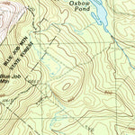 United States Geological Survey Baxter Lake, NH (1987, 24000-Scale) digital map