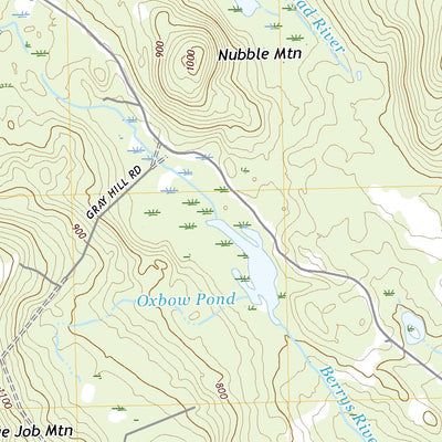 United States Geological Survey Baxter Lake, NH (2021, 24000-Scale) digital map