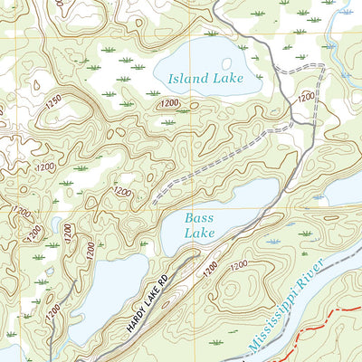 United States Geological Survey Baxter, MN (2022, 24000-Scale) digital map