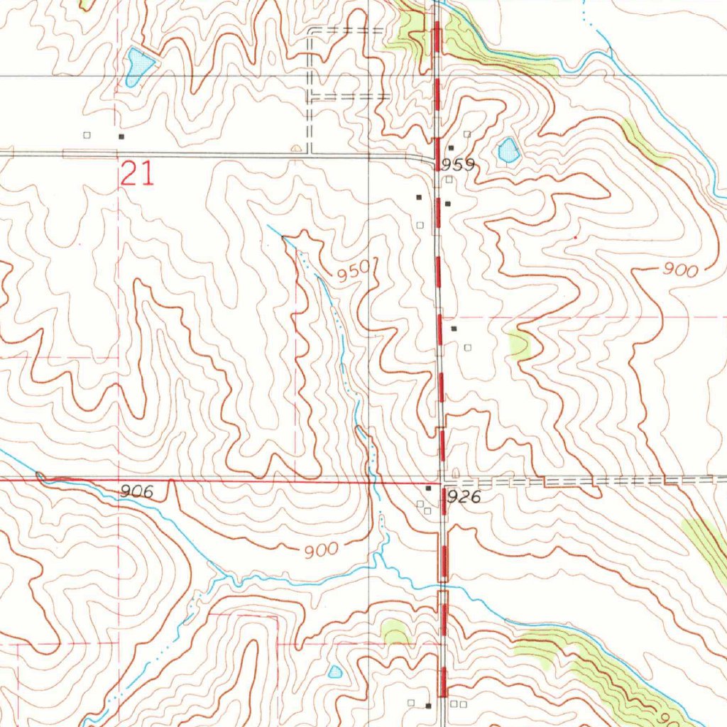 Baxter SE, IA (1975, 24000-Scale) Map by United States Geological ...