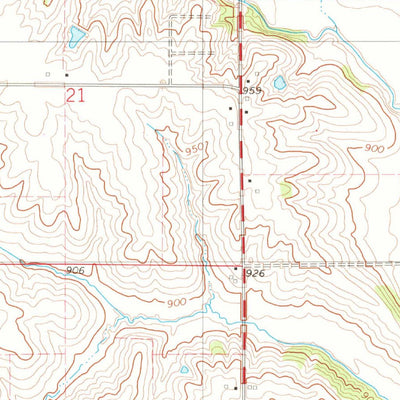 United States Geological Survey Baxter SE, IA (1975, 24000-Scale) digital map