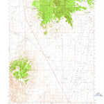 United States Geological Survey Baxter Spring, NV (1963, 62500-Scale) digital map
