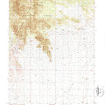 United States Geological Survey Baxter Spring, NV (1987, 24000-Scale) digital map
