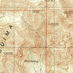 United States Geological Survey Baxter Spring, NV (1987, 24000-Scale) digital map
