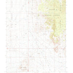 United States Geological Survey Baxter Spring NW, NV (1987, 24000-Scale) digital map