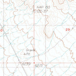 United States Geological Survey Baxter Spring NW, NV (1987, 24000-Scale) digital map