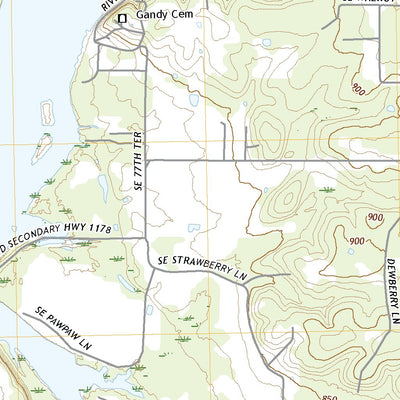 United States Geological Survey Baxter Springs, KS (2022, 24000-Scale) digital map