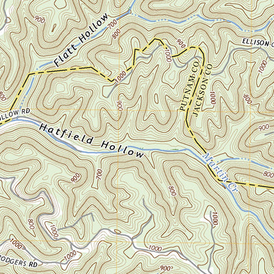 United States Geological Survey Baxter, TN (2022, 24000-Scale) digital map